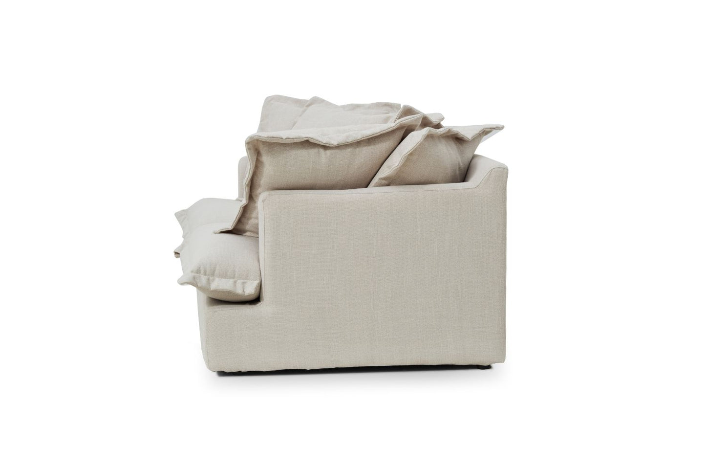 SPENCER Feather Filled Fabric Sofa Range - 3+2 Sofa Set
