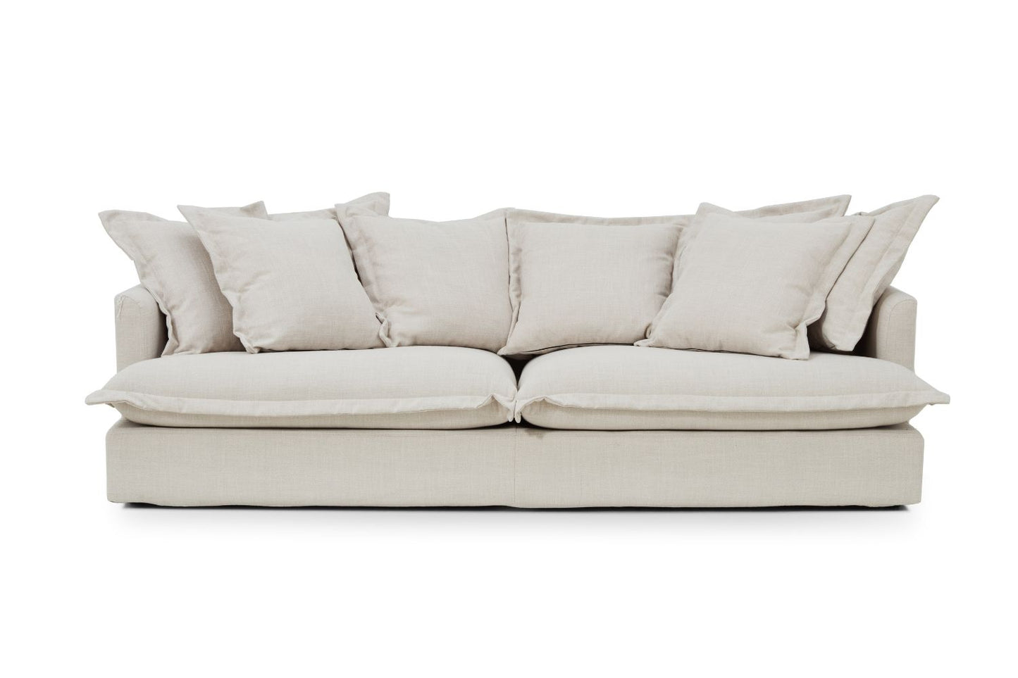 SPENCER Feather Filled Fabric Sofa Range - 3+2 Sofa Set
