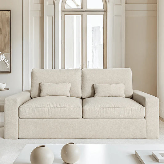 Regent Ash Greige 3 Seater Sofa