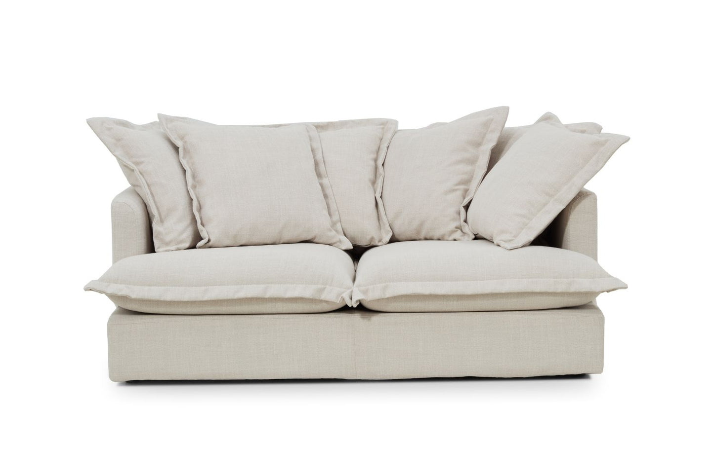 SPENCER Feather Filled Fabric Sofa Range - 2 Seater