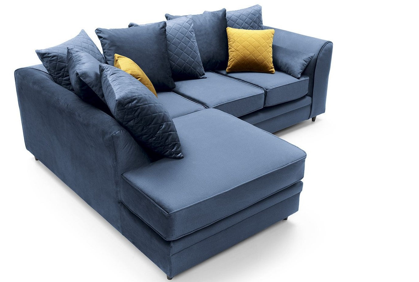 Ruby Velvet Corner Sofa