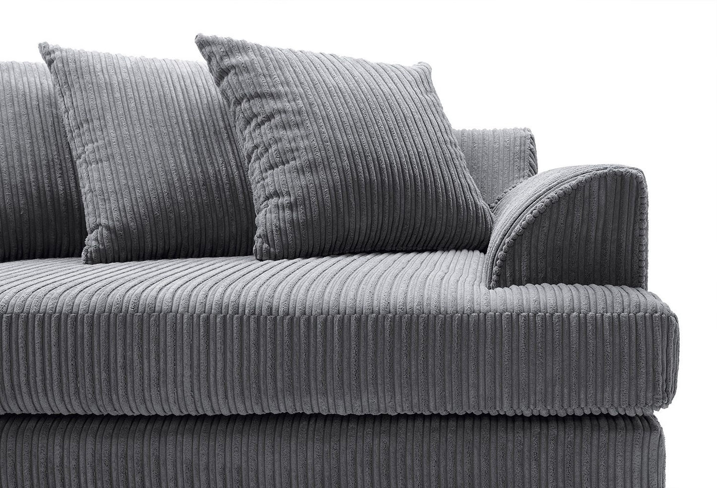 Milano Cord Chenille Corner Sofa