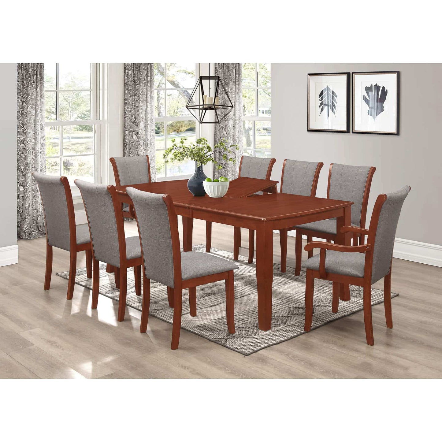 Carlo Dining Arm Chair Mahogany - luxury dining furniture