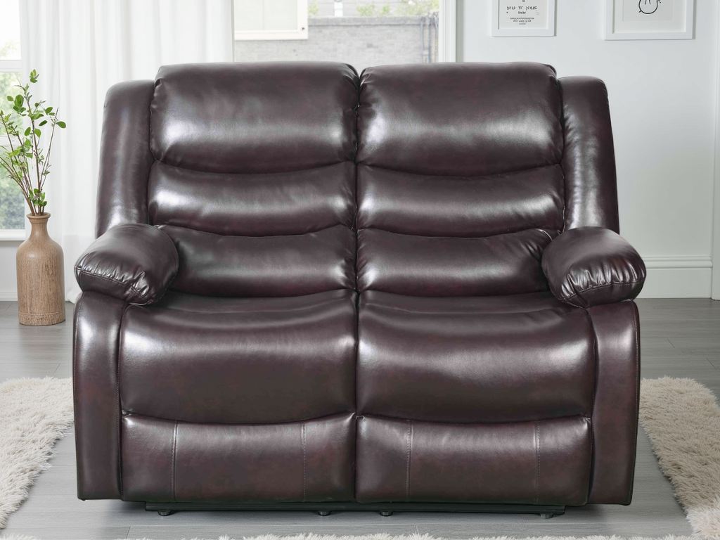 Mayfair 2 Seater Recliner Sofa in Brown