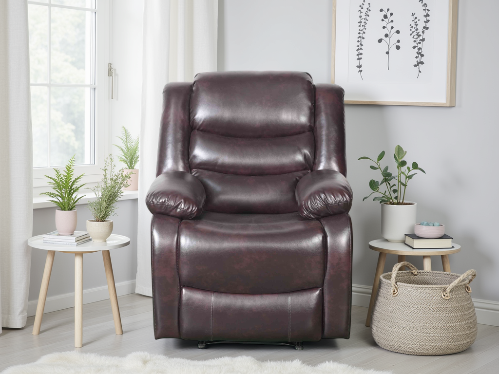Mayfair Recliner Armchair in Brown
