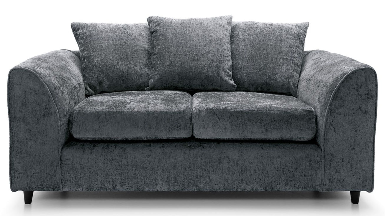 Firenze Crushed Chenille 2 Seater Sofa