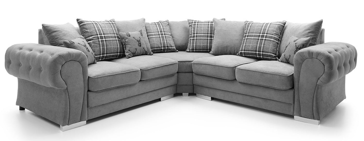 Venezia Haven Chenille corner Sofa