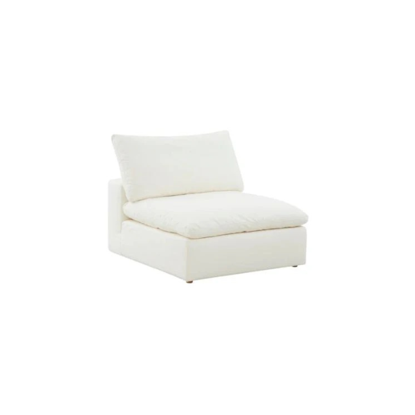 Lunara Cloud Single Seat Module - luxury soft fibre cloud sofa by Vogue Vocus
