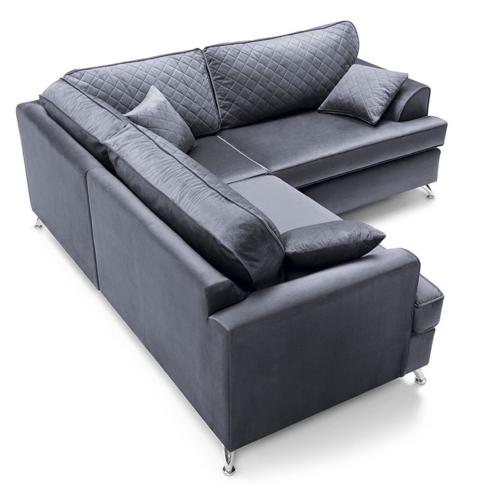 Velvet Royale Corner Sofa