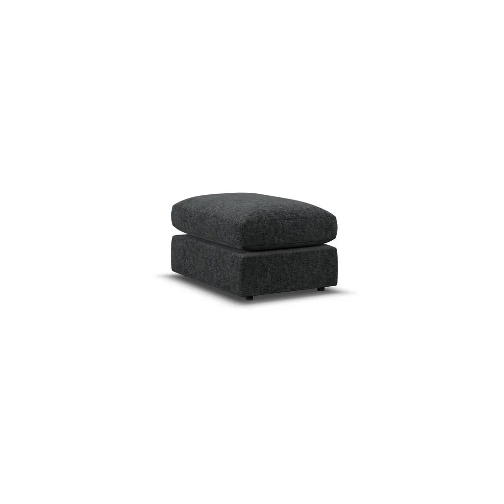 Noir Luxe Small Footstool