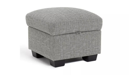 Metro Nest Grey Footstool