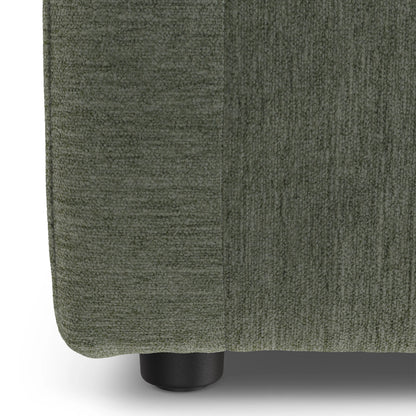 Lenae Corner Sofa - luxury chenille corner sofa in green by Vogue Vocus view 10