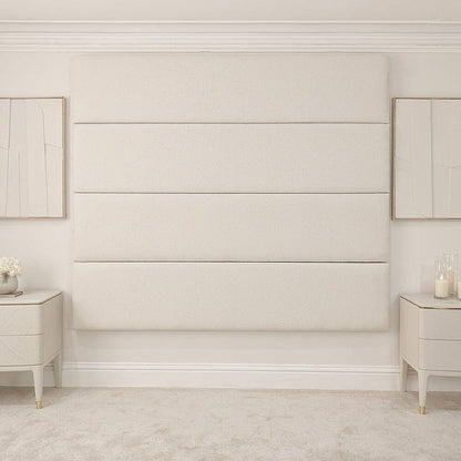 Luxe Cloud Boucle Upholstered Headboard Wall Panel - 45cm