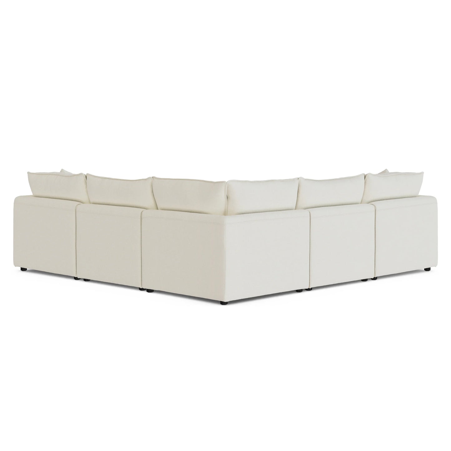 Lenae Corner Sectional Sofa - Savoy Ivory