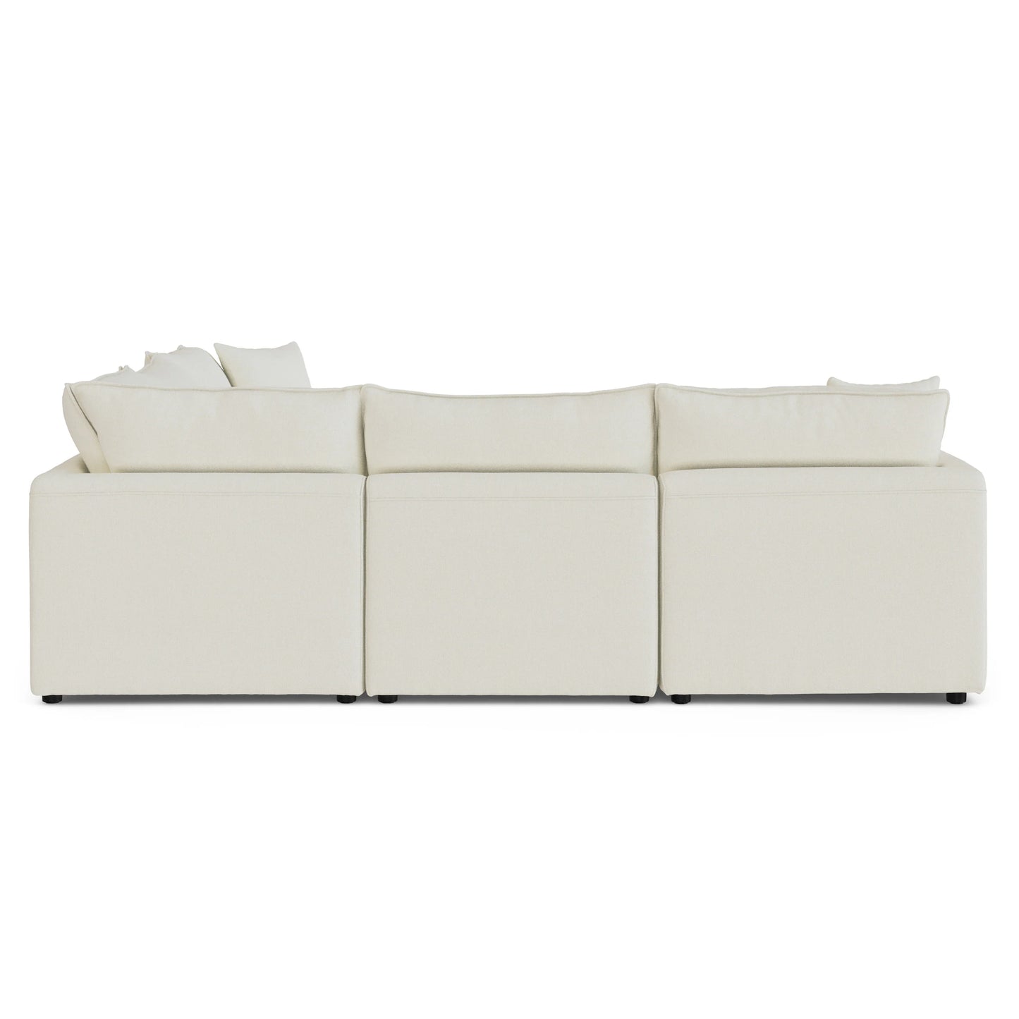 Lenae Corner Sectional Sofa - Savoy Ivory