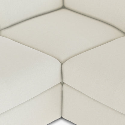Lenae Corner Sectional Sofa - Savoy Ivory