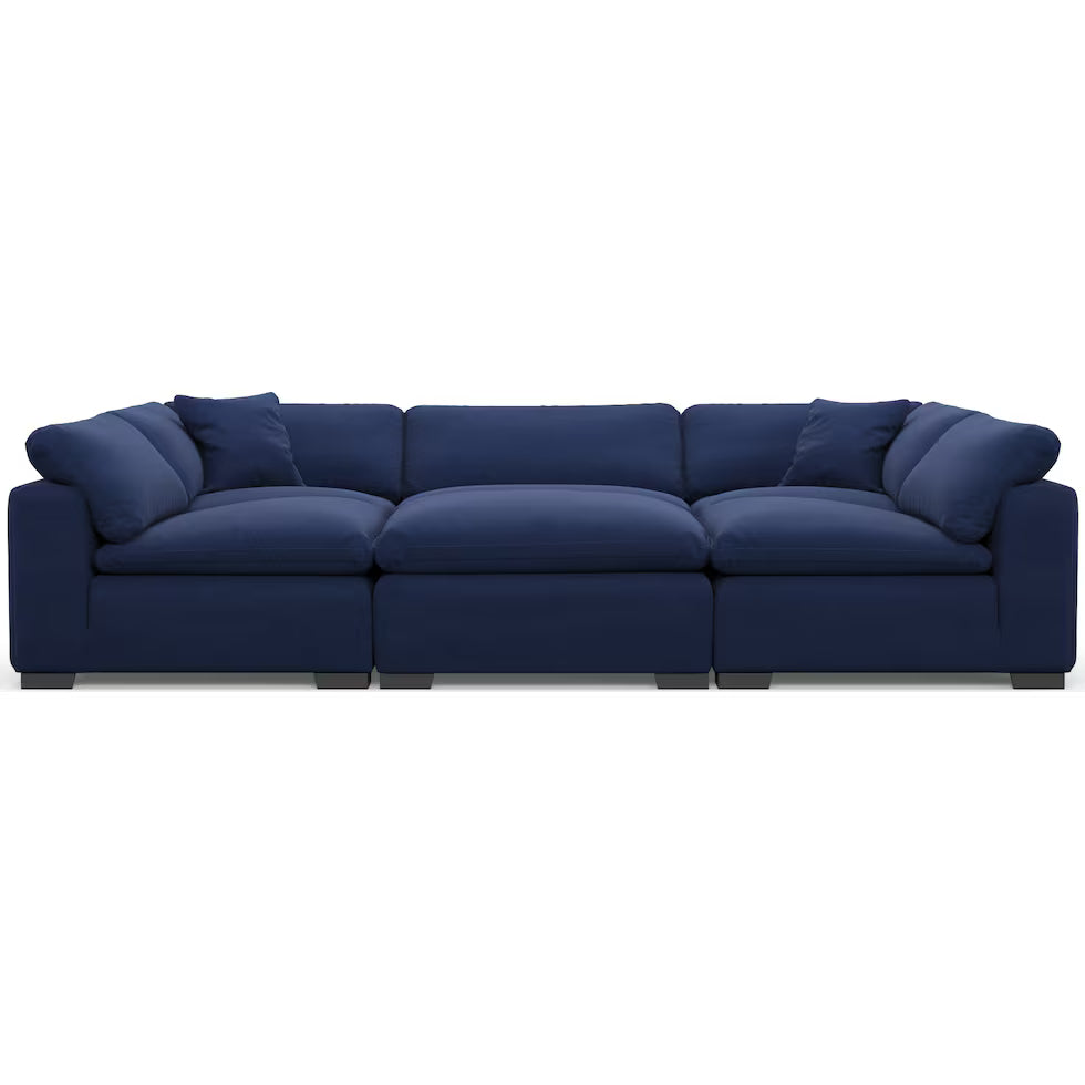 Carolina Modular Plush 6-Piece Sectional