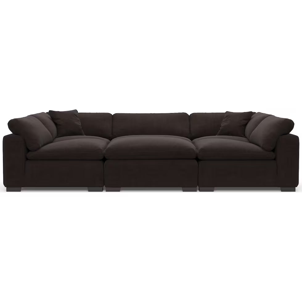 Carolina Modular Plush 6-Piece Sectional