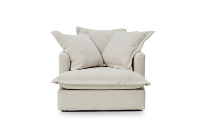 SPENCER 3/2/1 Seater Feather-Filled Fabric Sofa Range
