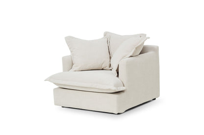 SPENCER 3/2/1 Seater Feather-Filled Fabric Sofa Range