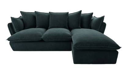 Marino Right Hand Chase Feather Sofa