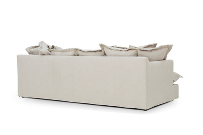 SPENCER Feather Filled Fabric Sofa Range - 3 Seater