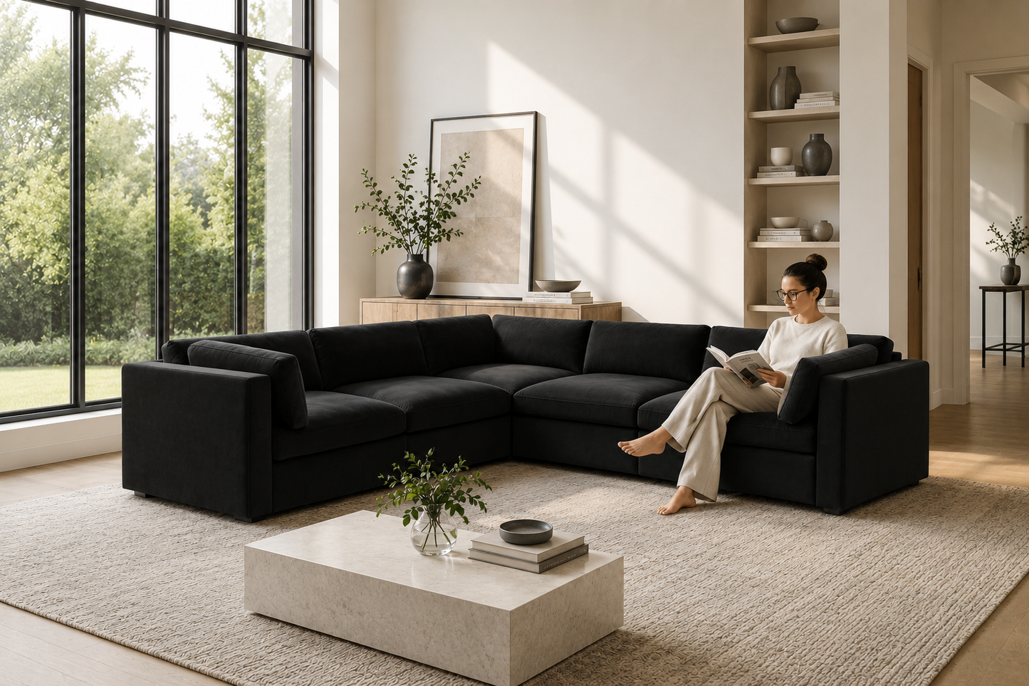Belva Corner Modular Sofa