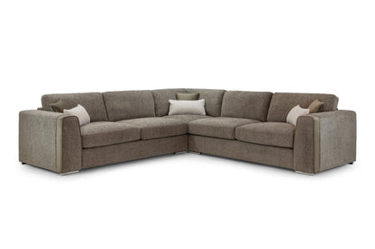 Grand Mocha Corner Sofa