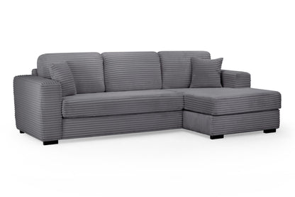 Grey Bliss Right Hand Corner Sofa