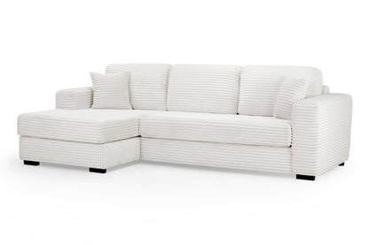 Ivory Bliss Left Hand Corner Sofa