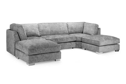 Imperial Platinum U Shape Corner Fullback Sofa