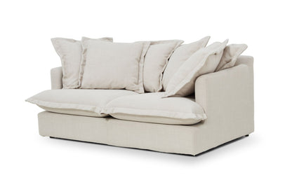 SPENCER Feather Filled Fabric Sofa Range - 2 Seater