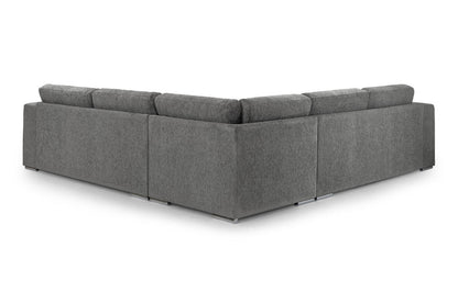 Grand Grey Corner Sofa