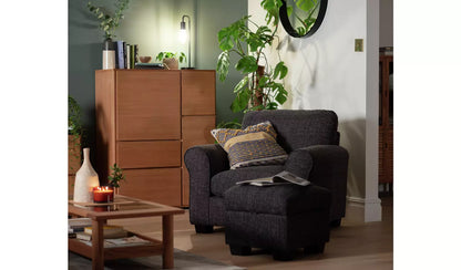 Metro Nest Grey Arm Chair