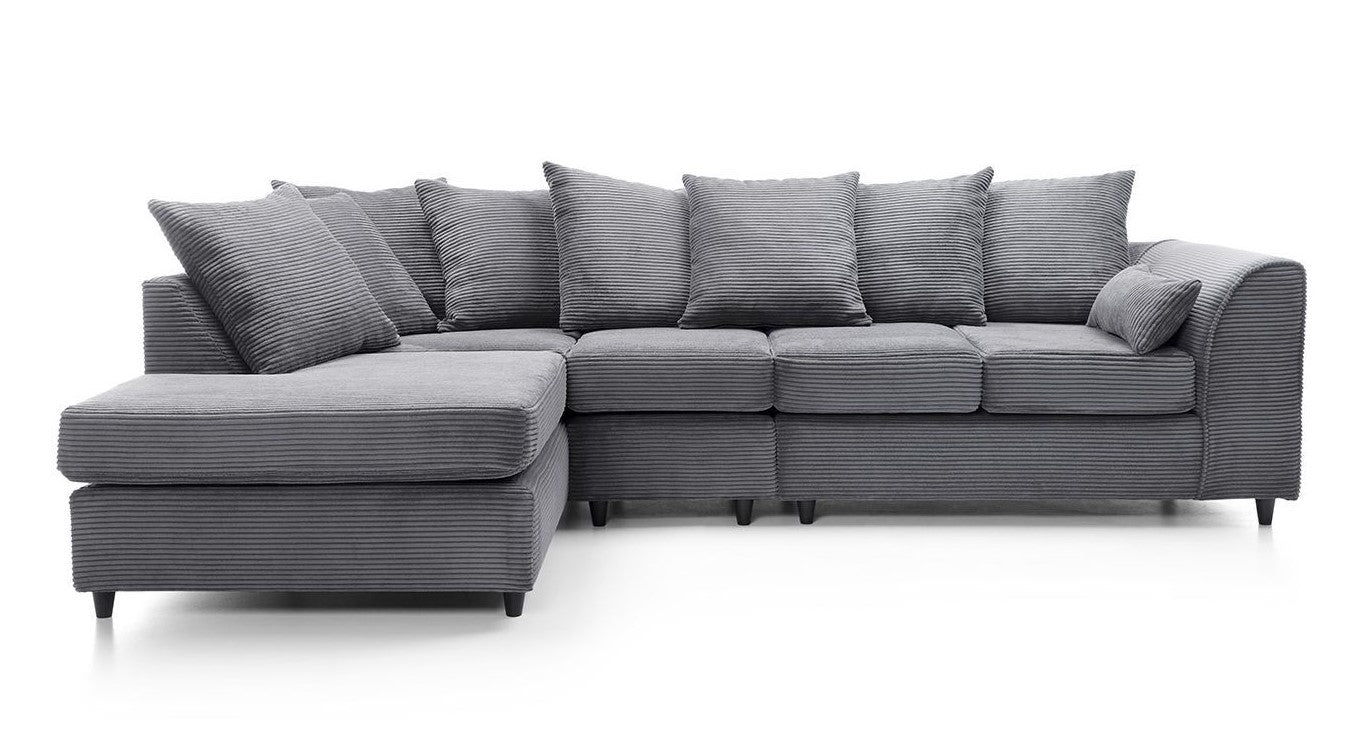 Milano Plus Cord Chenille Corner Sofa