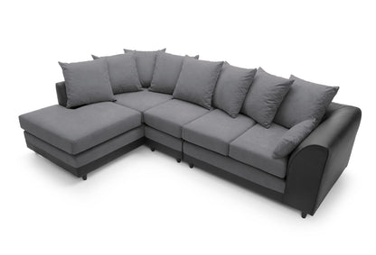 Linea Plus Large Chenille Corner Sofa