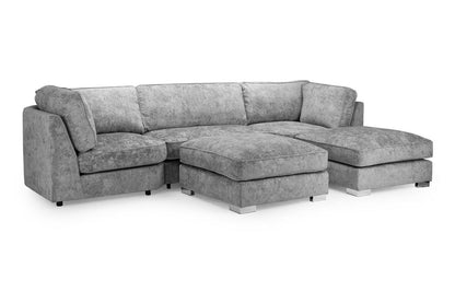 Imperial Platinum U Shape Corner Fullback Sofa