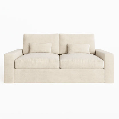 Regent Cream Velvet 3 Seater