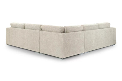 Grand Beige Corner Sofa