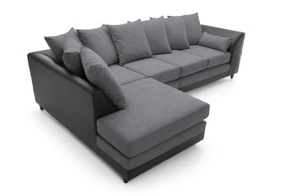 Linea Plus Large Chenille Corner Sofa