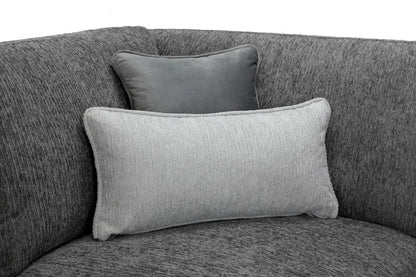 Grand Grey Corner Sofa