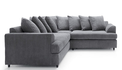 Milano Cord Chenille Corner Sofa