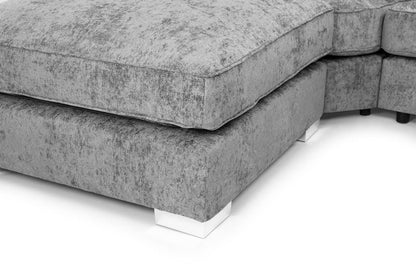 Imperial Platinum U Shape Corner Fullback Sofa