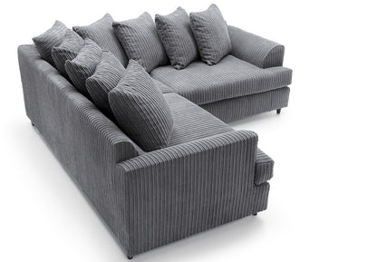 Milano Cord Chenille Corner Sofa