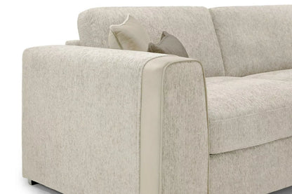 Grand Beige Corner Sofa
