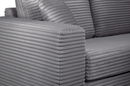 Grey Bliss Right Hand Corner Sofa