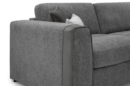 Grand Grey Corner Sofa