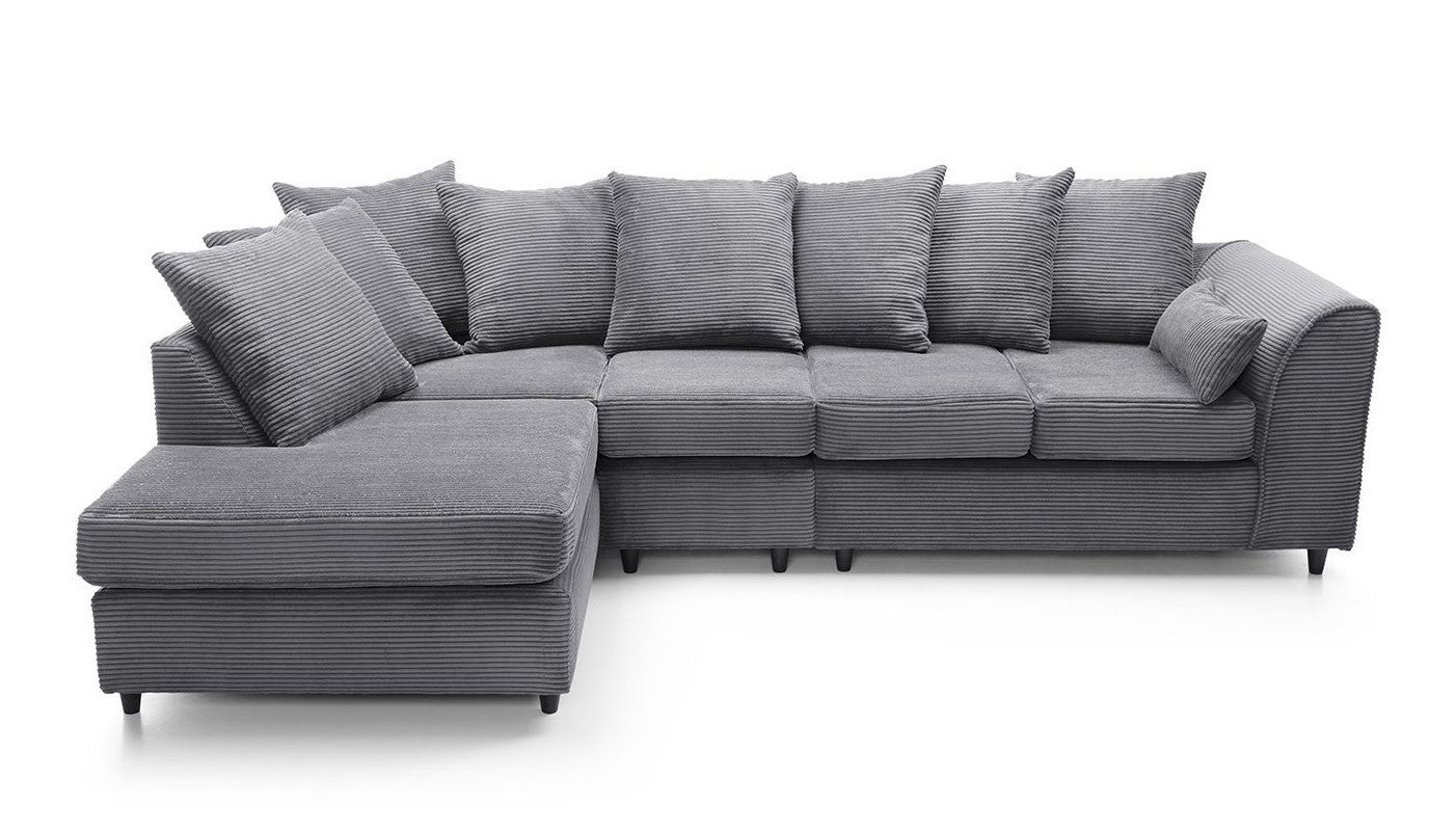 Milano Plus Cord Chenille Corner Sofa
