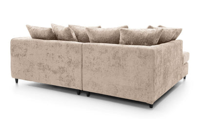 Cozy Crushed Chenille Corner Sofa