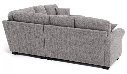 Metro Nest Grey Fabric Corner Sofa